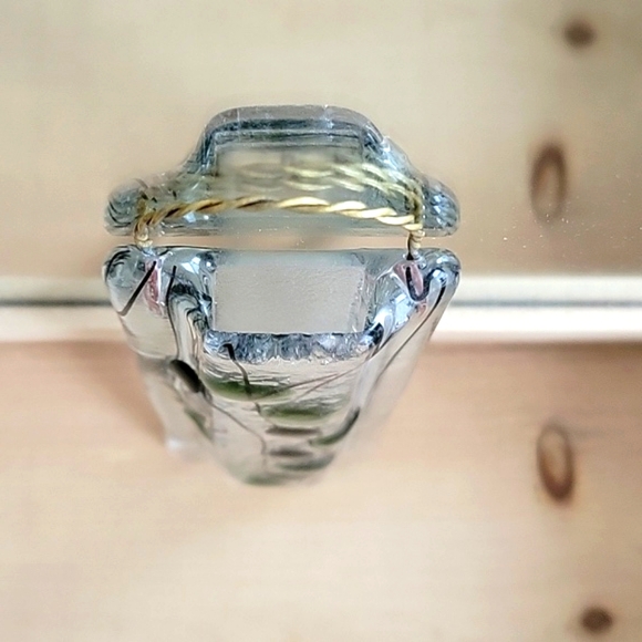 Latta's Fused Glass Hanging Pocket Vase - Picture 5 of 5